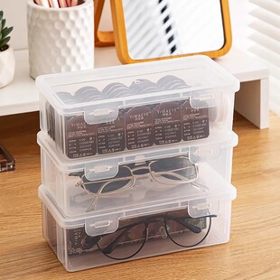 美瞳收纳盒 发饰头绳收纳 日抛隐形眼镜分装盒神器家用大容量