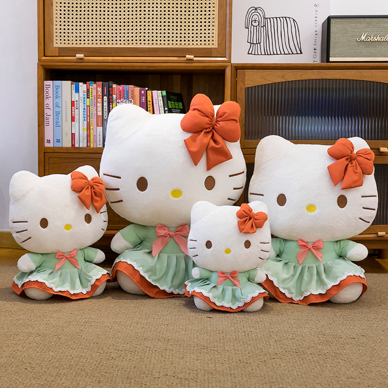 田园heIIokitty玩偶凯蒂猫公仔