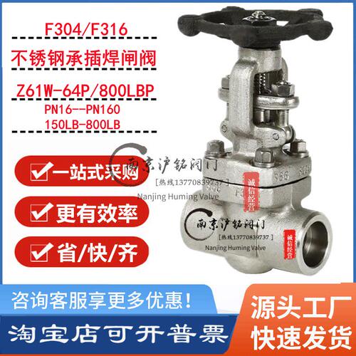 Z61W-800LB焊接仪表阀F30