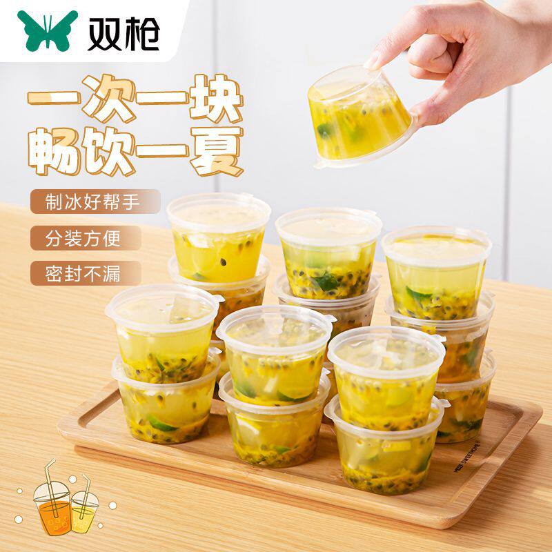 小盒子食品级百香果分装保鲜盒柠檬密封专用冰箱迷你冷冻收纳分格
