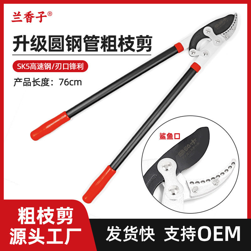 德国芝浦修枝剪刀树枝剪园林粗枝高枝剪花枝剪园林工具专用大力剪