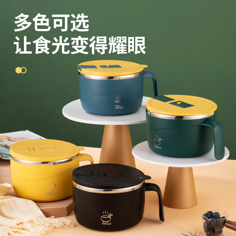 不锈钢餐盒套装保温饭盒上班族盒饭学生专用饭盆便当盒保温碗成人