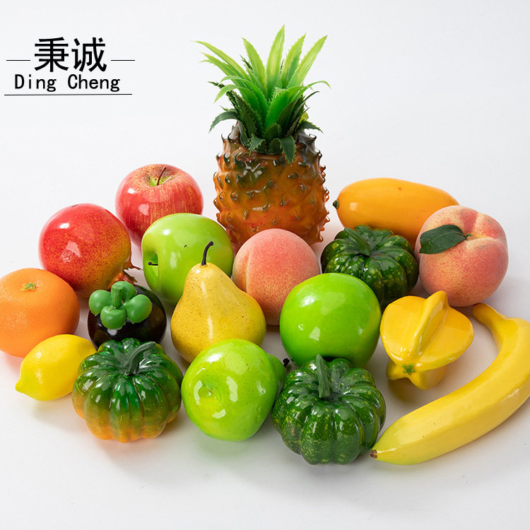 仿真假香蕉串装饰banana模型水果店超市饰品摆件仿真假水果串包邮