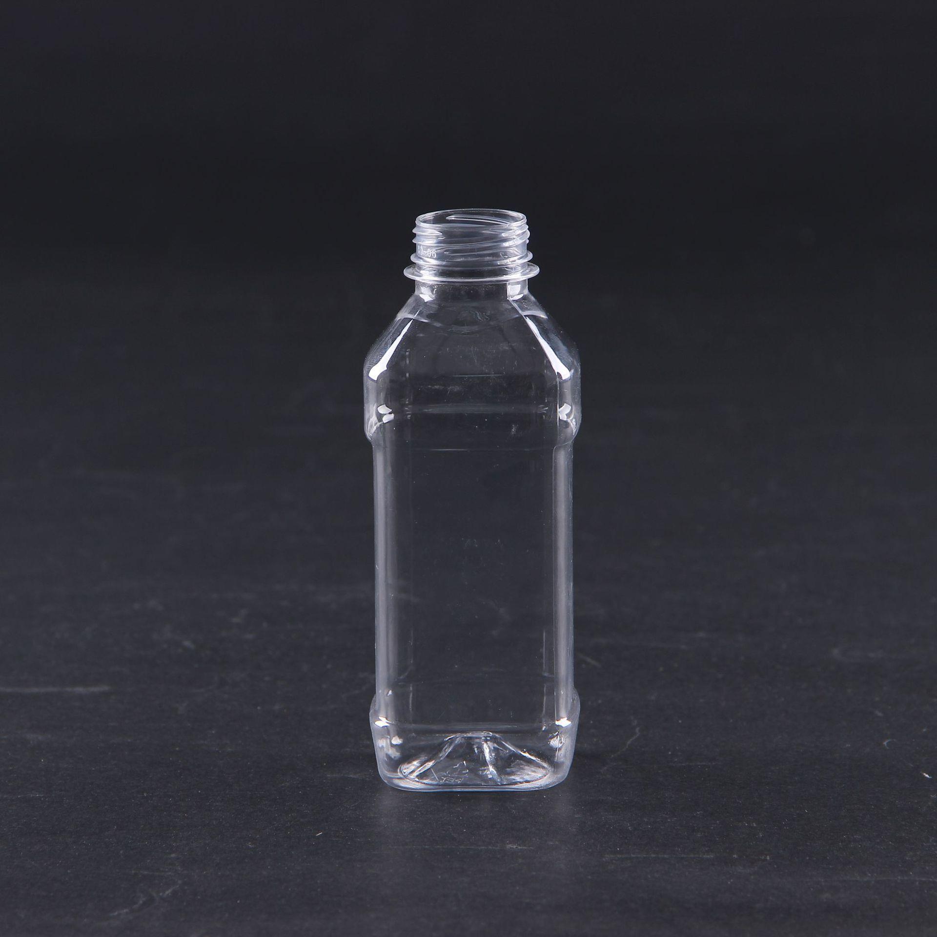 透明塑料瓶100ml-500ml带盖一次性矿泉水瓶PET样品饮料瓶奶酵素瓶