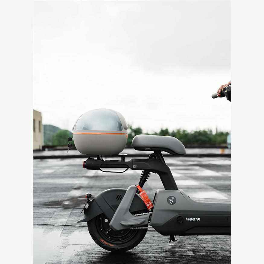 适用九号V30C电动车尾箱后备箱防水储物箱工具箱尾架货架改装配件