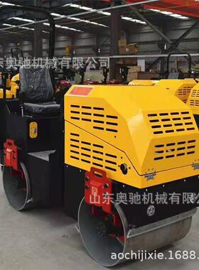 生产压路小型手扶式单轮推双轮压路机600型手钢轮压路25425机机