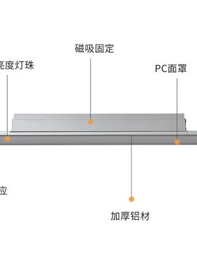 眼4907阅读台灯LED手扫感应可旋底学座直插式习专用转书桌吸顶灯