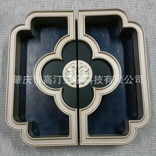 新中式拉入户店大门手加厚铝合金UNG把轻奢简约复古酒玻璃门推手