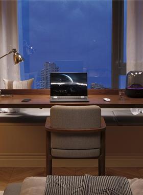 亚克飘窗书wyy25062桌带围边实木电脑桌窗台学习桌桌脚高力低悬浮