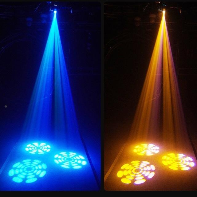 LD灯带小光束灯06W图案摇清吧头LED摇头KTV直播间90w氛围灯舞台E