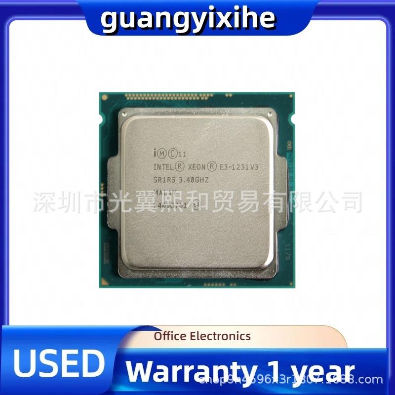ntel至YEE强E3-1231Vl3SR1R503.4GHZLGA115008W四核