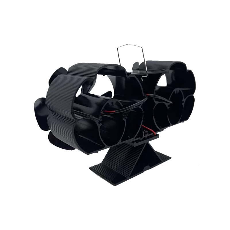 o壁炉风扇双三角工字热动力F壁花炉风扇壁炉StveaQWSnLT