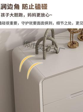 025新款家用挂衣架卧床头2DIG斗柜一室体组合收纳柜储物柜子