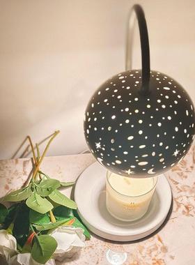 新款浪扩漫星空32593式火香融蜡灯韩现欧美卧室代简约装饰台灯