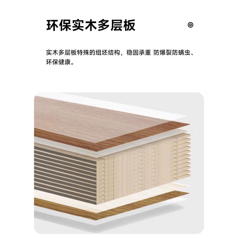 甯厦新款意式极床简梳妆台体卧室尾斗柜多功能CPZ储妆物化一桌