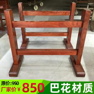 大板支脚实木桌腿桌脚茶餐MSR架腿配套桌桌脚架桌子大腿理石台面