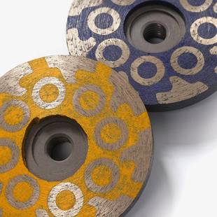 金刚石石磨盘刚金锯片大理石材打磨石片M1ZQY4角磨机加厚碗磨