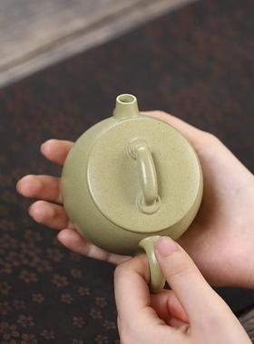 宜紫砂壶士源厂家直头供创意可爱泡兴茶壶男女家用茶具102108小绿