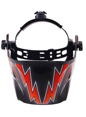 超大视窗自动变光焊帽氩弧气保E焊防ECZ焊面罩赛车老鹰TIGR-50护1