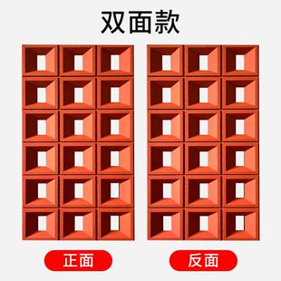 pu建砖九宫格水泥构u件轻门头装 p空心砖849构双质面隔断款 饰厂家