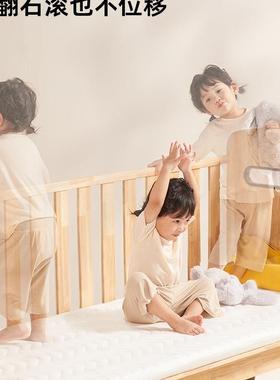 空爱果乐4d气纤宝维儿童床拼接床垫婴儿护KDG脊宝软硬双面透气可