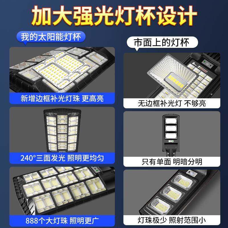 路太阳能户外角灯路灯农村三TYNLD面广家院子庭院防水超亮照用明