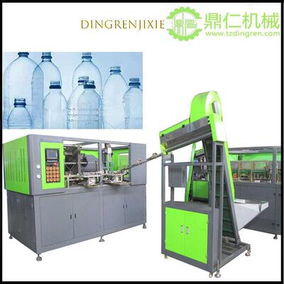 源头厂ELA家酯塑料分装瓶伺服电驱动跑道合模拉伸1出机2吹聚瓶机