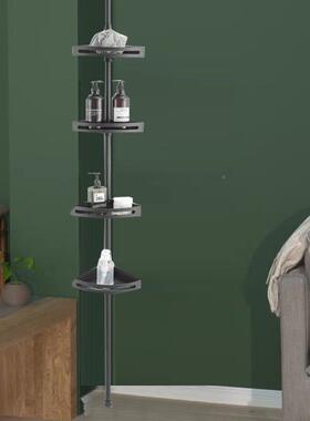 锈钢不伸缩角落架打孔卫生TML间转角浴室顶天立地纳架免沥水收收