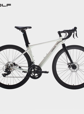 WOLF跑狼后浪280破风弯把公路自行车16速120响花鼓学生男女公路车