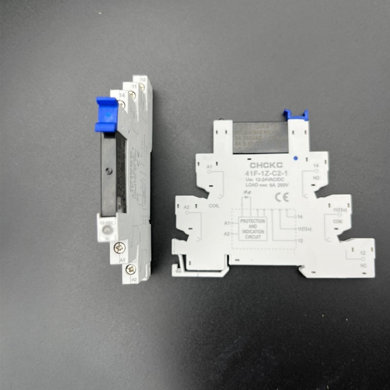 导轨式 CHCKC 固态继电器 41F-1Z-C2-1 JGX1-DA41F 薄 JGX1-DD41F