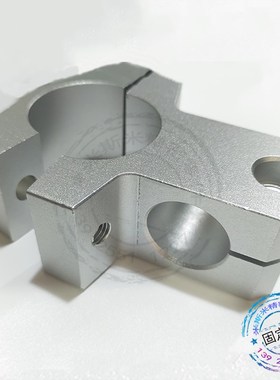 铝合金T型三通十字分离固定夹支架支柱连接件T形接头管夹不锈钢管