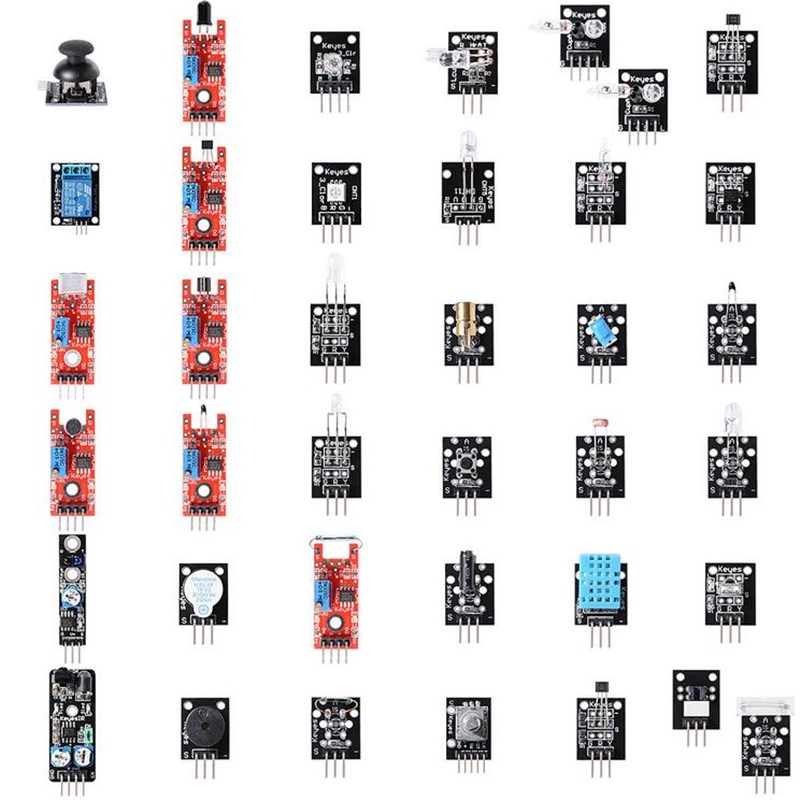 37种传感器套件 电子模块传感器 机器人智能小车套件 兼容arduino