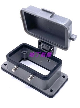 WAIN唯恩重载连接器 H10B-BK-4B-CV MCV  4耳开孔带盖底座   哈丁