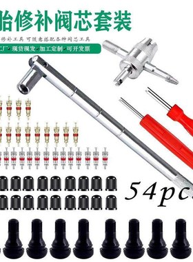 补胎工具TR412气门嘴铁杆安装工具套装随意搭配气门芯扳手气门嘴
