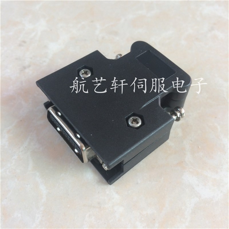 台达 AB伺服驱动 CN2编码器插头 20P接头 SCSI-20P MR-J2CN1接头
