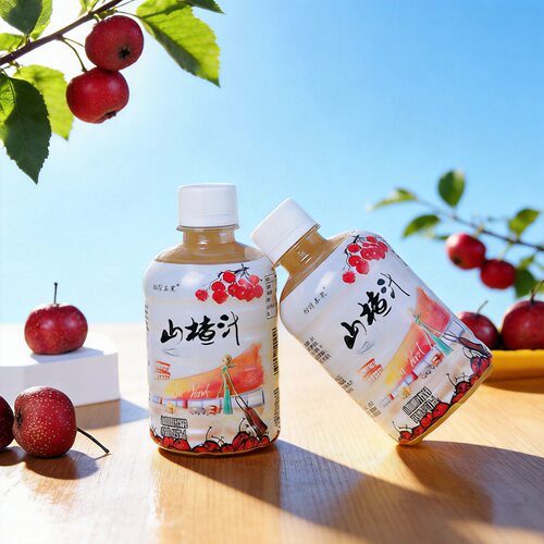 厂家供应初时本果 网红饮品饮料山楂汁小瓶儿童果汁 整箱夏日饮品