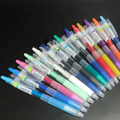 4-7支包邮 百乐10EF Juice 百果乐彩色中性笔/果汁按动水笔 0.5mm