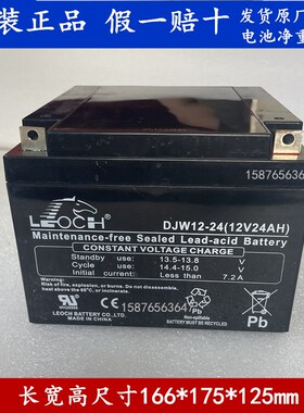 原装LEOCH理士蓄电池DJW12-24S 12V24AH/20HR 直流屏 UPS电源电池