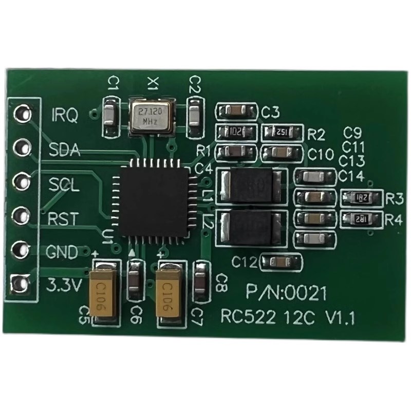 MFRC522 RC522转I2C通讯模块读写器RFID射频IC卡感应刷卡13.56MHZ
