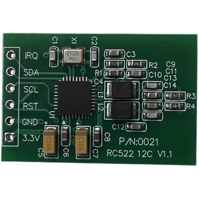 MFRC522 RC522转I2C通讯模块读写器RFID射频IC卡感应刷卡13.56MHZ