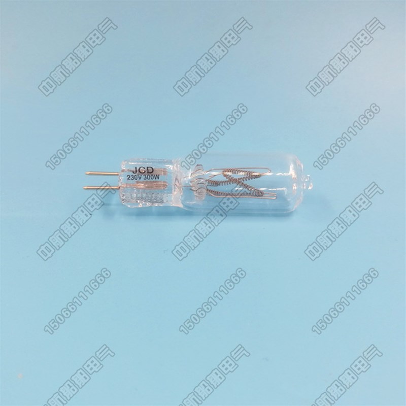 船用卤钨灯泡G6.35钨丝灯泡 12V/24V/60W200W 220V/300W TG8专用