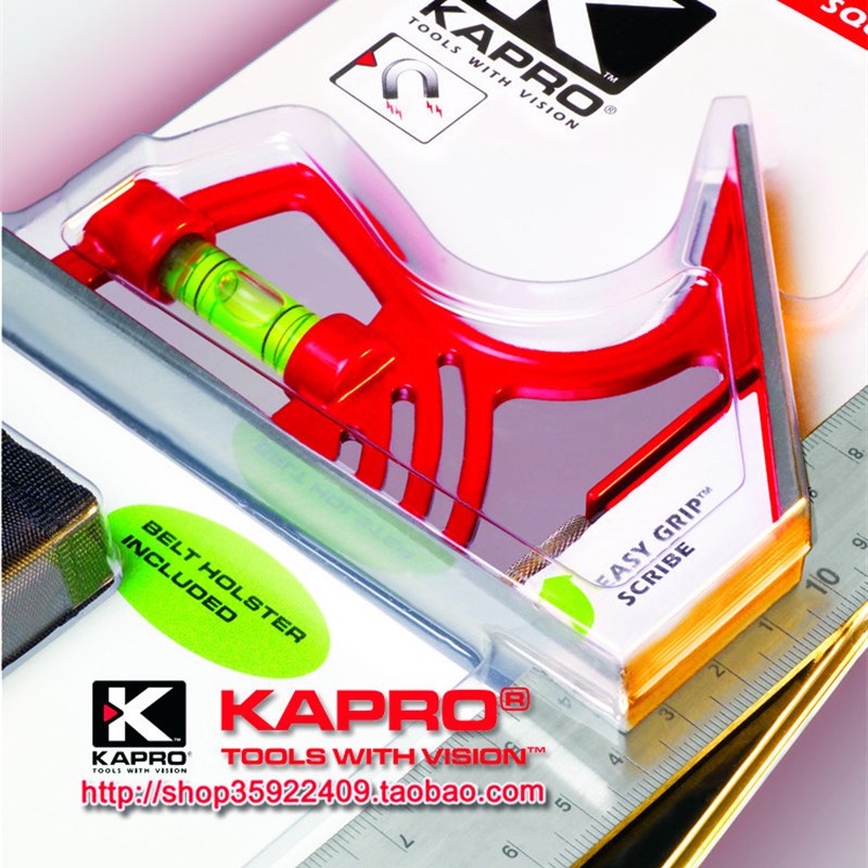 KAPRO压铸磁性锁定组合角尺325以色列开普路嘉宝多功能易携带便携