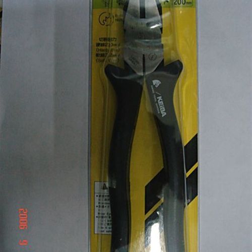 日本马牌p108进口 8寸 平咀钳/老虎钳 钢丝钳 工具钳工具虎口