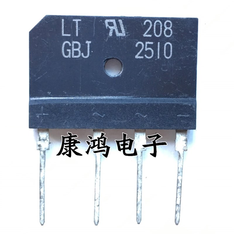 全新原装 KBJ2510 GBJ2510 25A 1000V 电磁炉整流桥 桥堆 扁桥