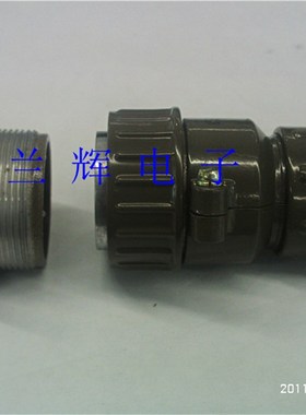 灰色 连接器/航空插头 P32K10Q 孔径32mm P32-10芯