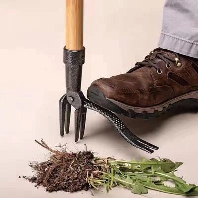 Stand Up Puller 免弯腰站立式除草神器手动除草起根拔草器带木棍