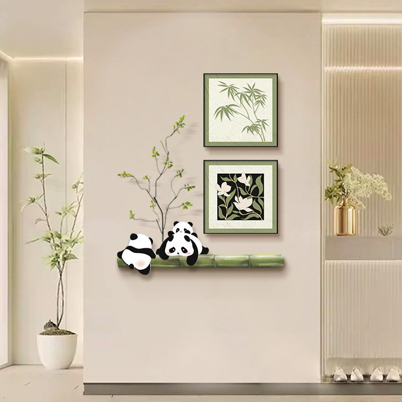 奶油风客厅装饰画简约高级感电视沙发背景墙挂画2026新款餐厅壁画