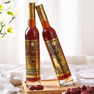 红枣红酒整箱6瓶适合女生喝的高端果酒特色甜型陕西陕北榆林佳县