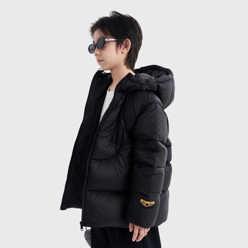 魔霸【耀夜黑金】男童羽绒服外套