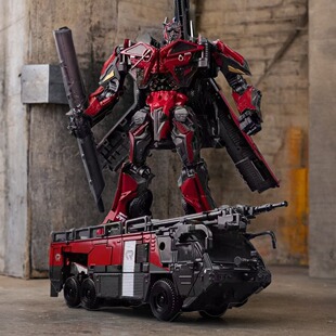 御天敌变形玩具男消防汽车烈火英雄金刚桌面精美摆件模型男孩礼物